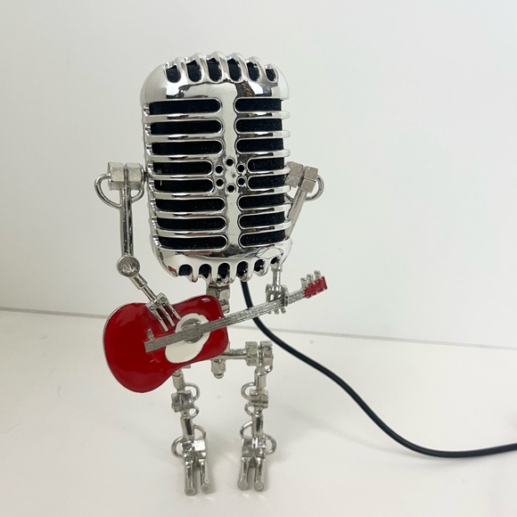 Steam Punk Microphone Man Light Decor Night Light - Picture 9 of 12